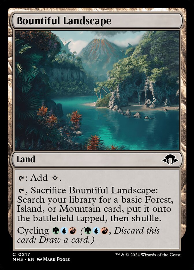 Bountiful Landscape - MH3 217  (Foil)