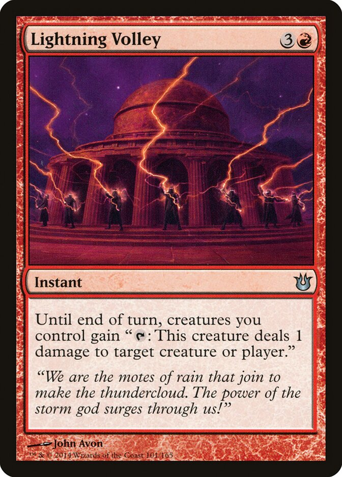 Lightning Volley - Born of the Gods 101