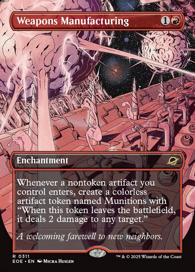 Weapons Manufacturing - EOE 311  (Foil)