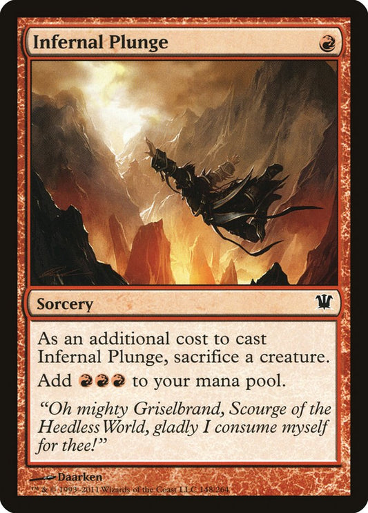 Infernal Plunge - ISD 148