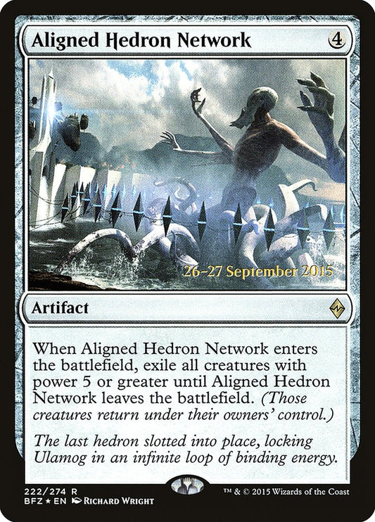 Aligned Hedron Network - PBFZ 222s  (Foil)