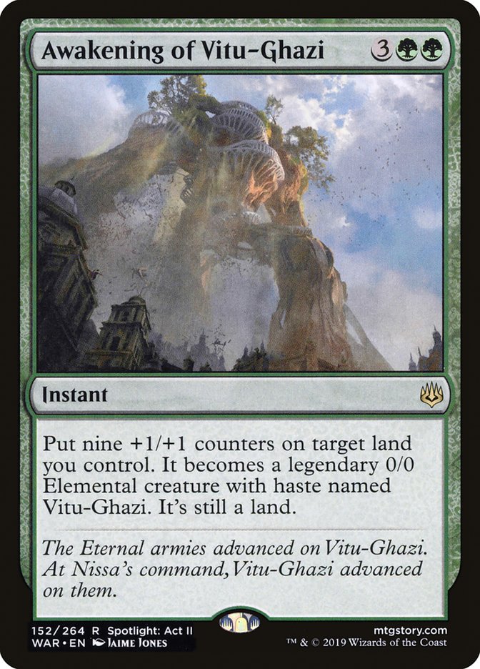 Awakening of Vitu-Ghazi - WAR 152