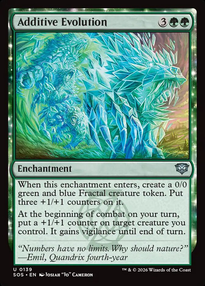 Additive Evolution - Secrets of Strixhaven 139 (Foil)