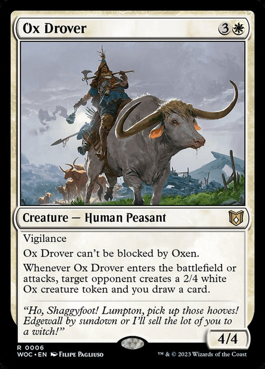 Ox Drover - WOC 6