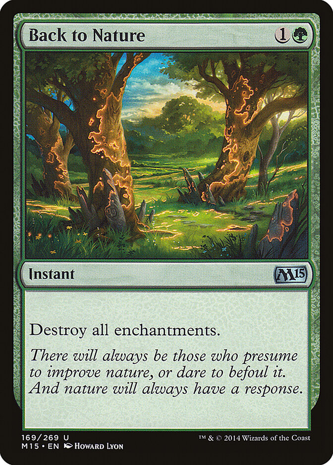 Back to Nature - Magic 2015 (M15) 169