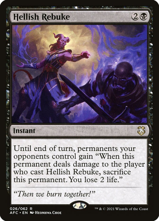 Hellish Rebuke - AFC 26