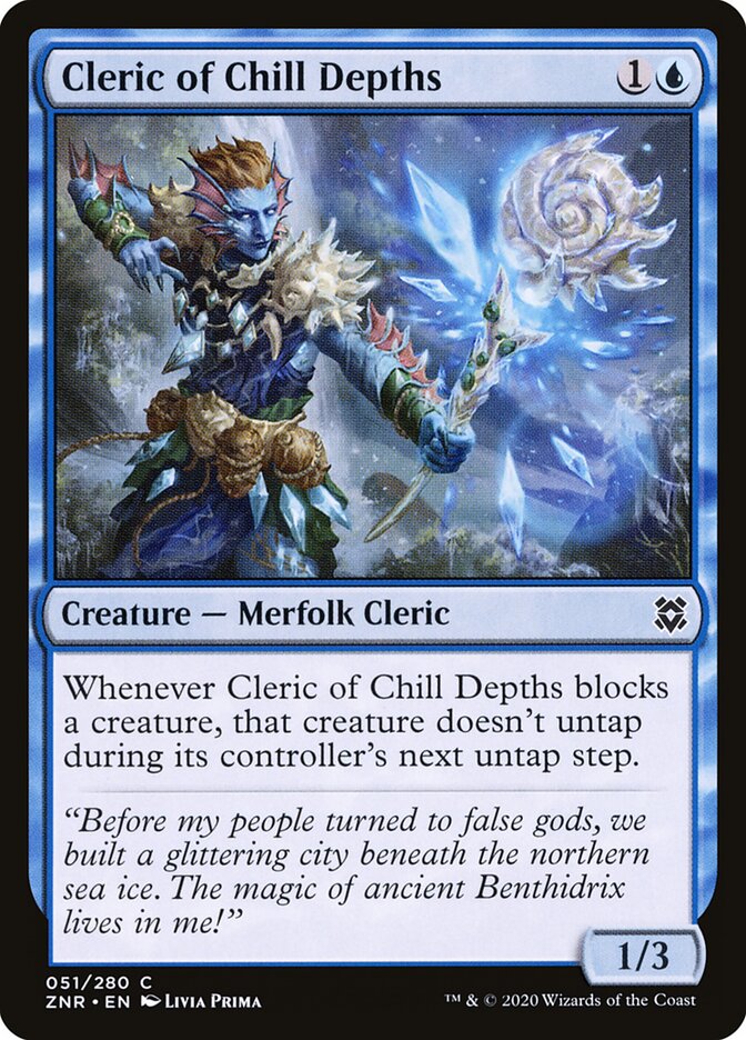 Cleric of Chill Depths - Zendikar Rising 51 (Foil)