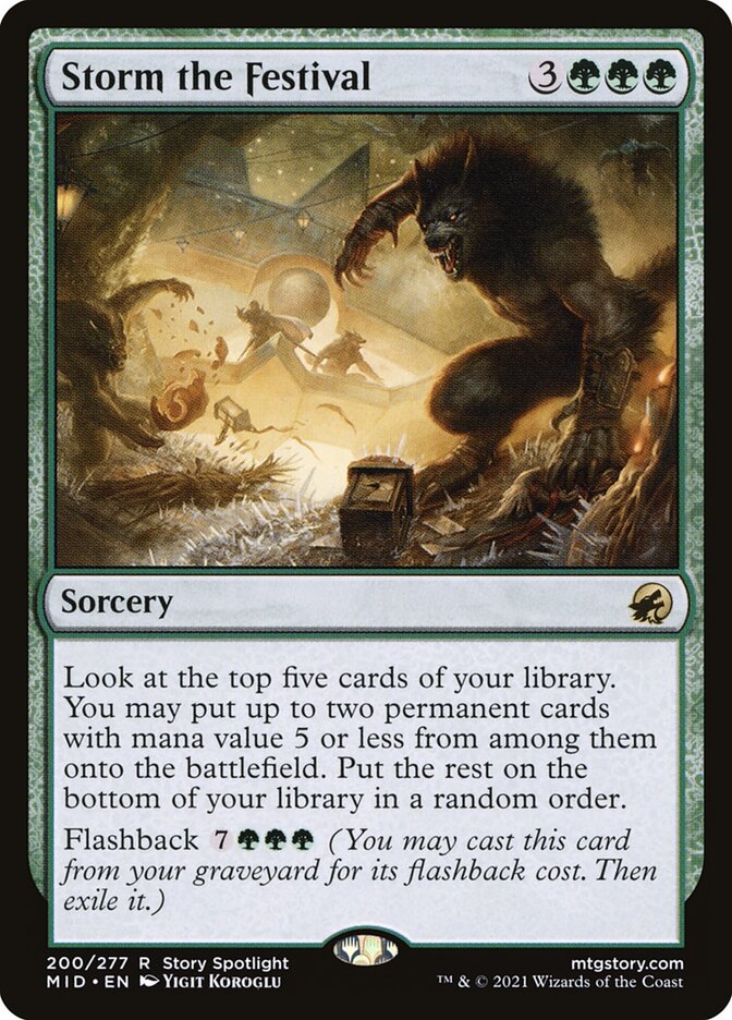 Storm the Festival - MID 200  (Foil)