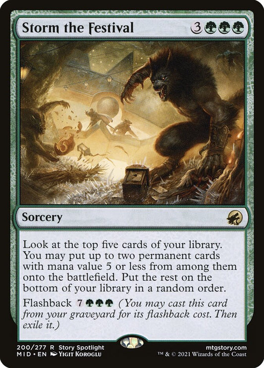 Storm the Festival - MID 200  (Foil)