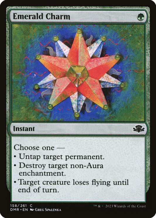 Emerald Charm - DMR 158  (Foil)