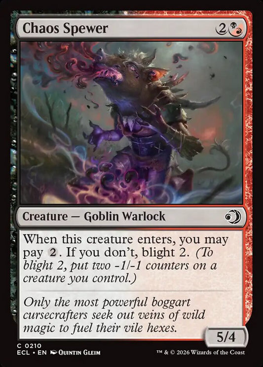Chaos Spewer - ECL 210  (Foil)