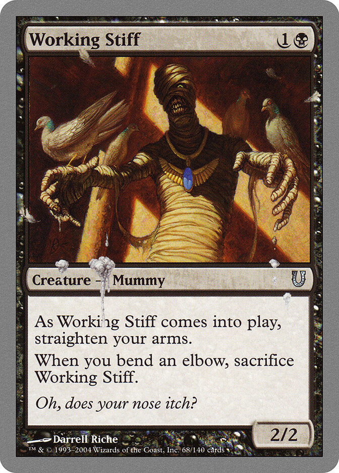 Working Stiff - Unhinged 68 (Foil)
