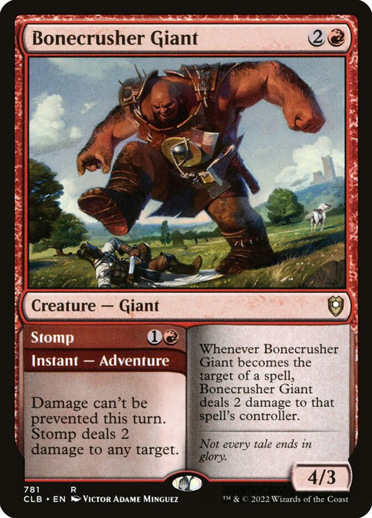 Bonecrusher Giant // Stomp - CLB 781