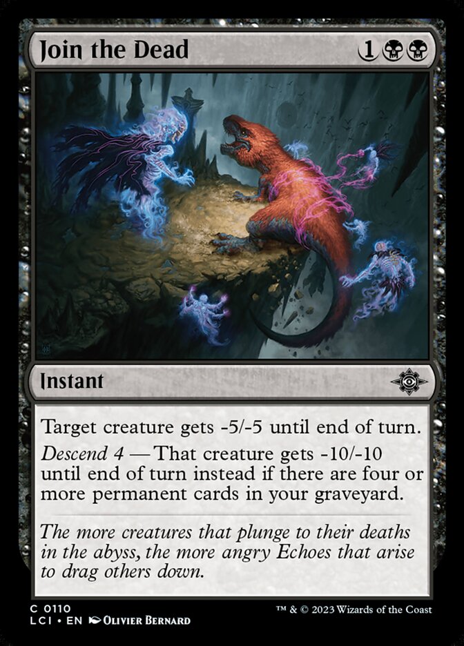 Join the Dead - The Lost Caverns of Ixalan 110 (Foil)