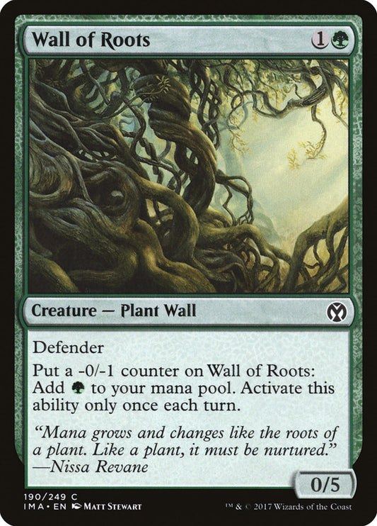Wall of Roots - IMA 190