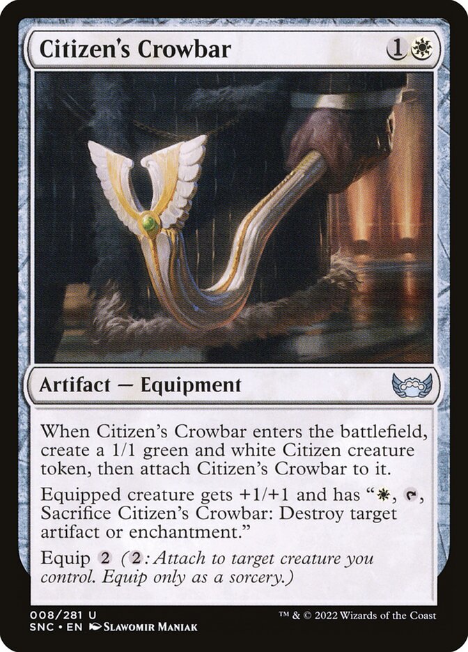 Citizen's Crowbar - Streets of New Capenna 8