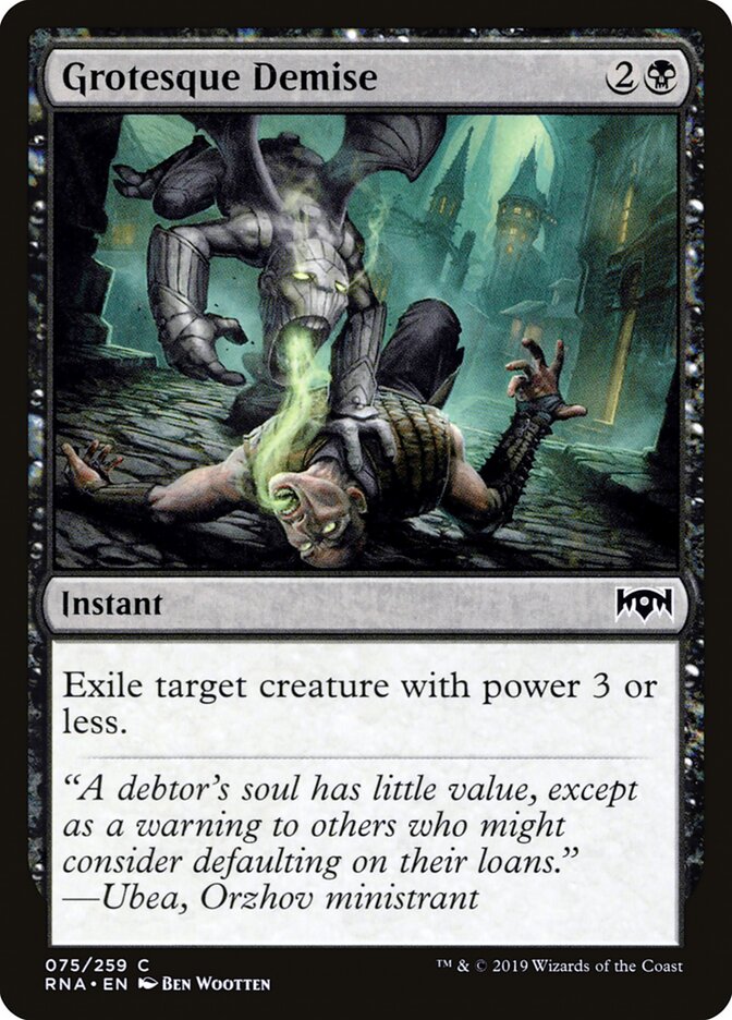 Grotesque Demise - Ravnica Allegiance 75