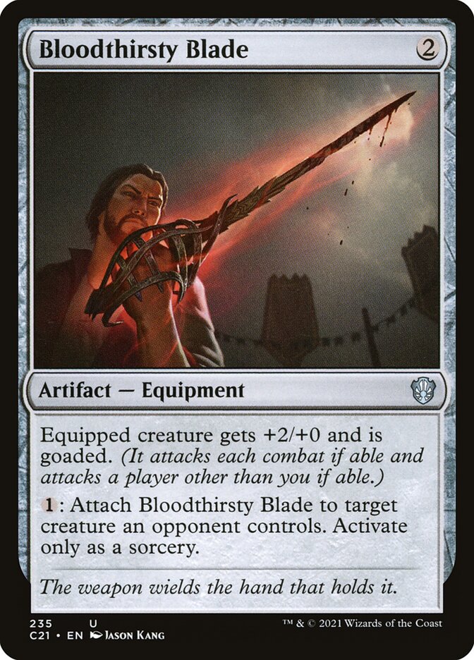 Bloodthirsty Blade - C21 235