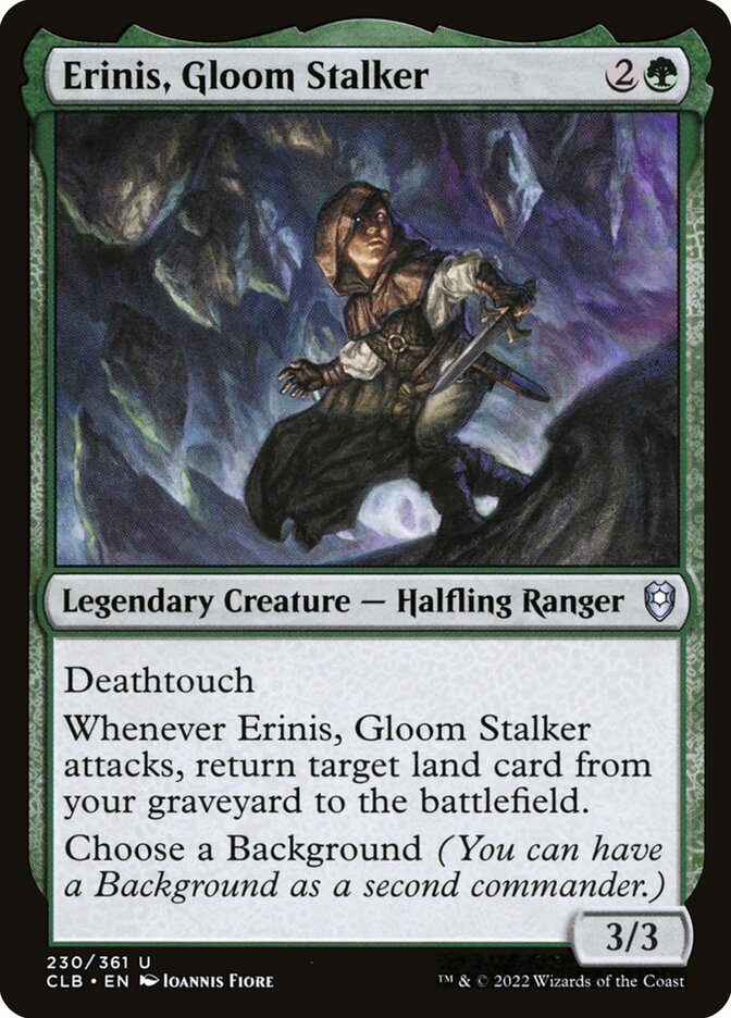 Erinis, Gloom Stalker - Commander Legends: Battle for Baldur's Gate 230