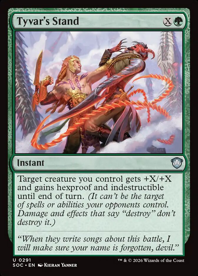 Tyvar's Stand - Secrets of Strixhaven Commander 291