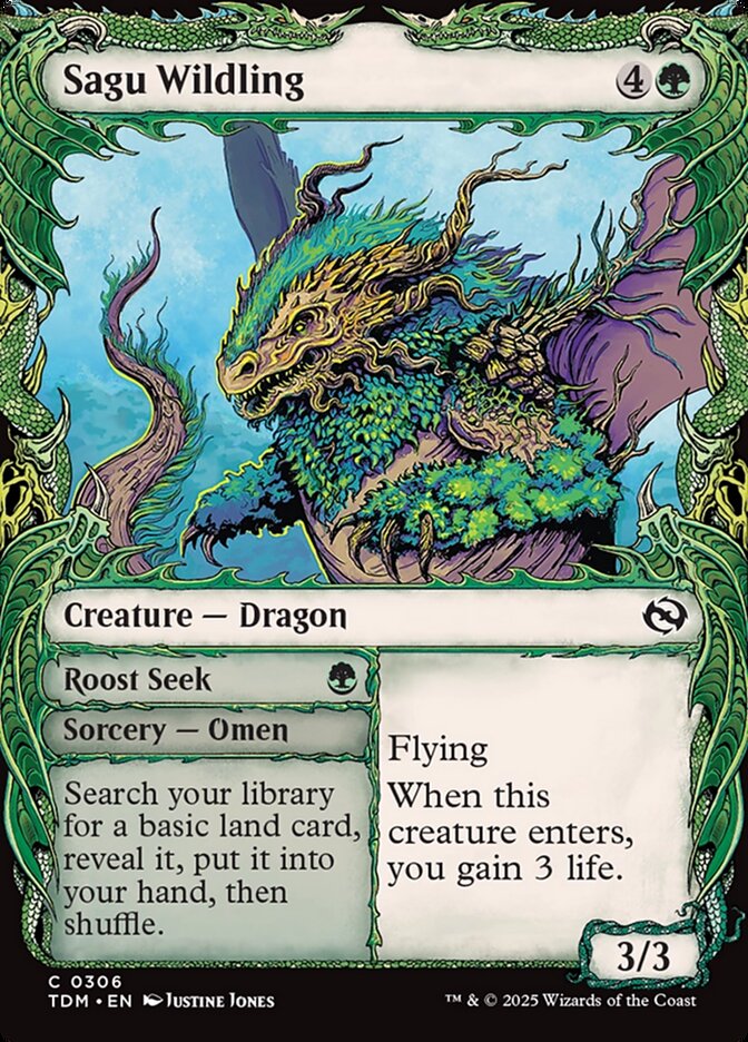 Sagu Wildling // Roost Seek - Tarkir: Dragonstorm 306