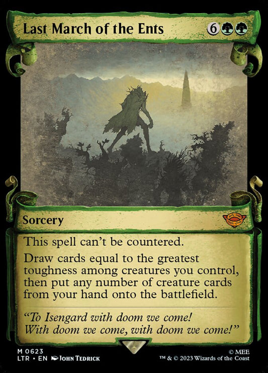 Last March of the Ents - LTR 623  (Foil)