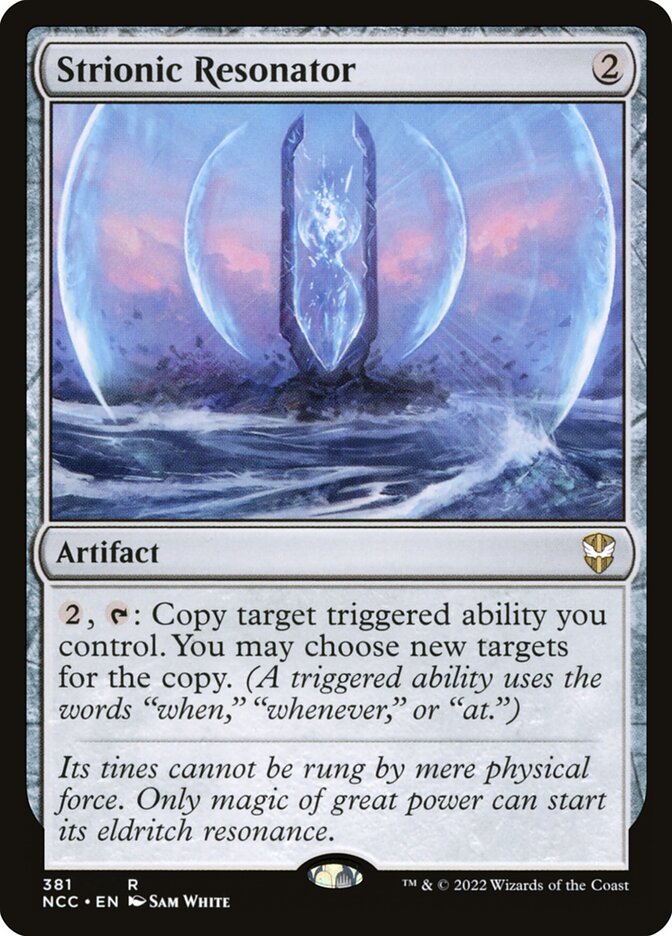 Strionic Resonator - NCC 381