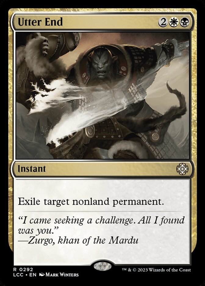 Utter End - LCC 292