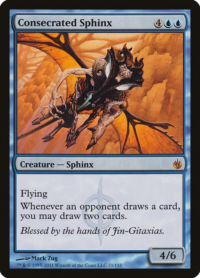 Consecrated Sphinx - Mirrodin Besieged 21