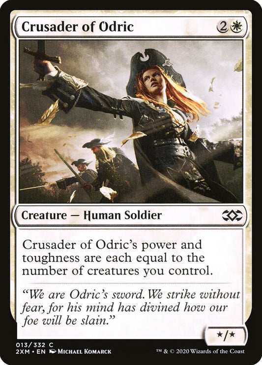 Crusader of Odric - Double Masters 13 (Foil)