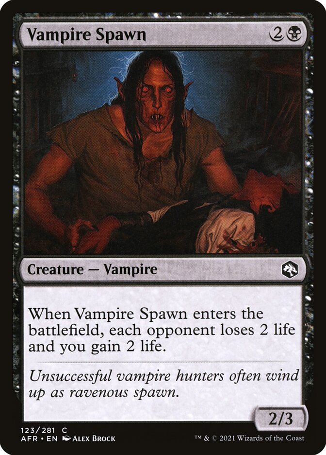 Vampire Spawn - Adventures in the Forgotten Realms 123 (Foil)