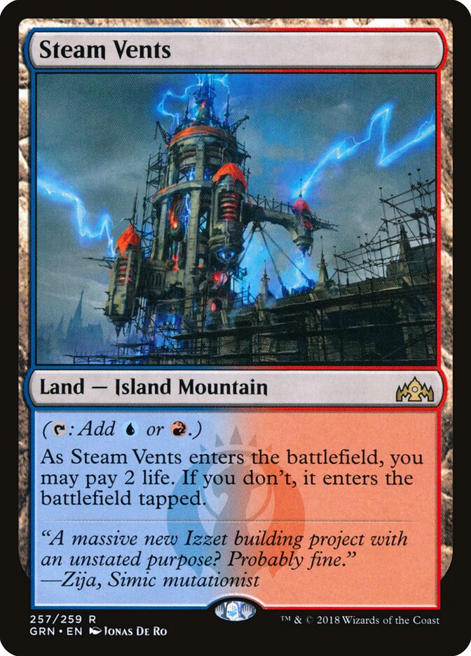 Steam Vents - Guilds of Ravnica 257