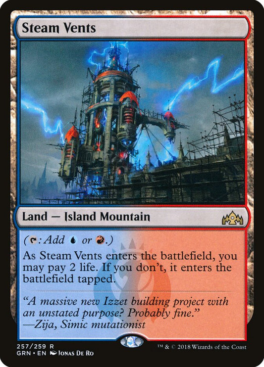 Steam Vents - Guilds of Ravnica 257