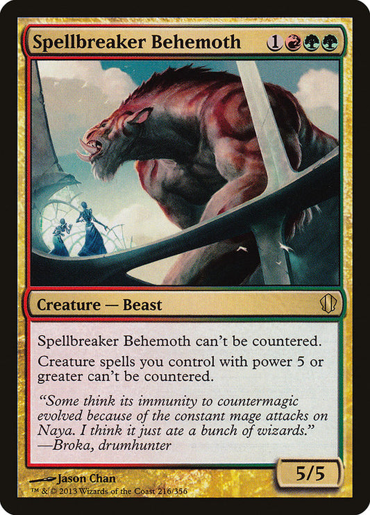 Spellbreaker Behemoth - Commander 2013 216