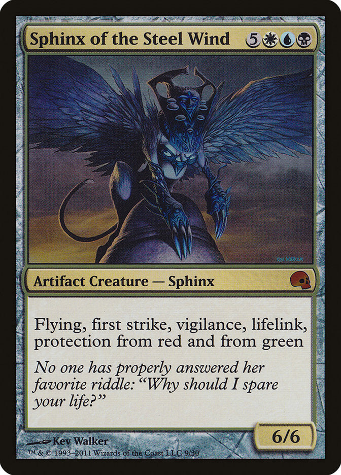 Sphinx of the Steel Wind - Premium Deck Series: Graveborn 9 (Foil)