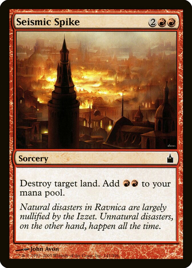 Seismic Spike - Ravnica: City of Guilds 141