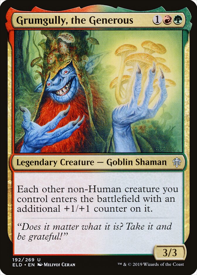 Grumgully, the Generous - Throne of Eldraine 192