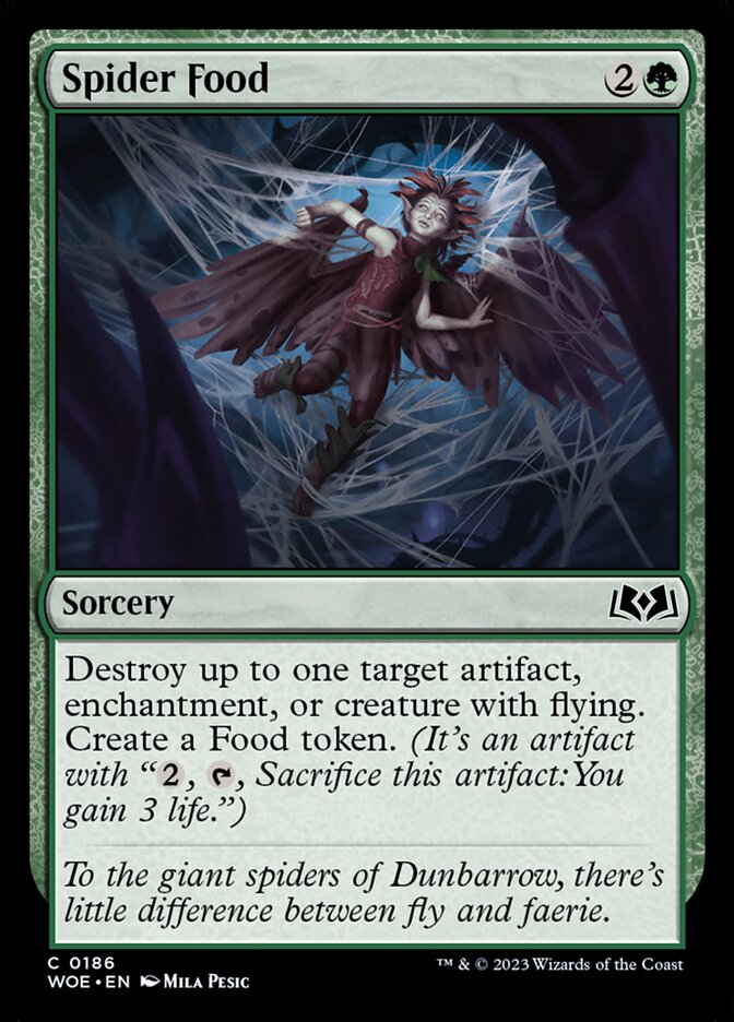 Spider Food - WOE 186  (Foil)