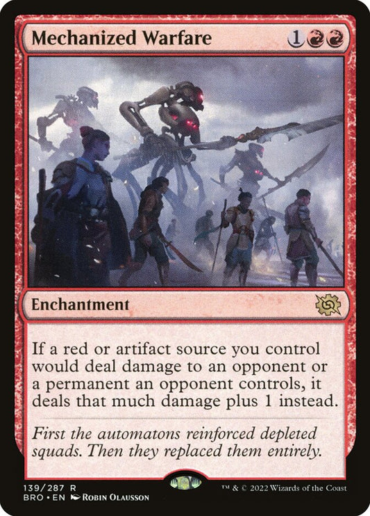 Mechanized Warfare - BRO 139
