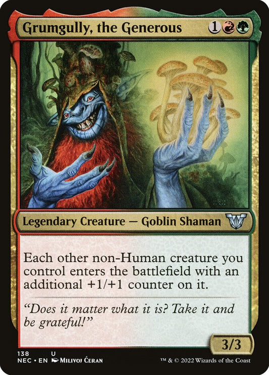 Grumgully, the Generous - NEC 138