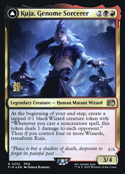 Kuja, Genome Sorcerer // Trance Kuja, Fate Defied - PFIN 232s  (Foil)
