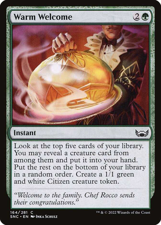 Warm Welcome - Streets of New Capenna 164 (Foil)