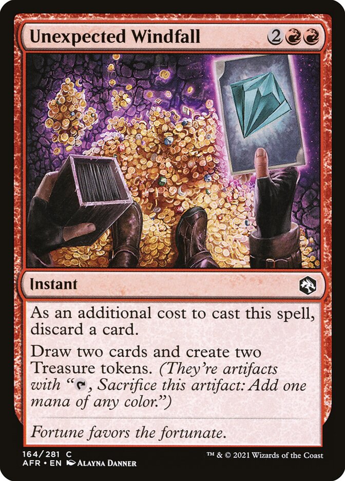 Unexpected Windfall - AFR 164