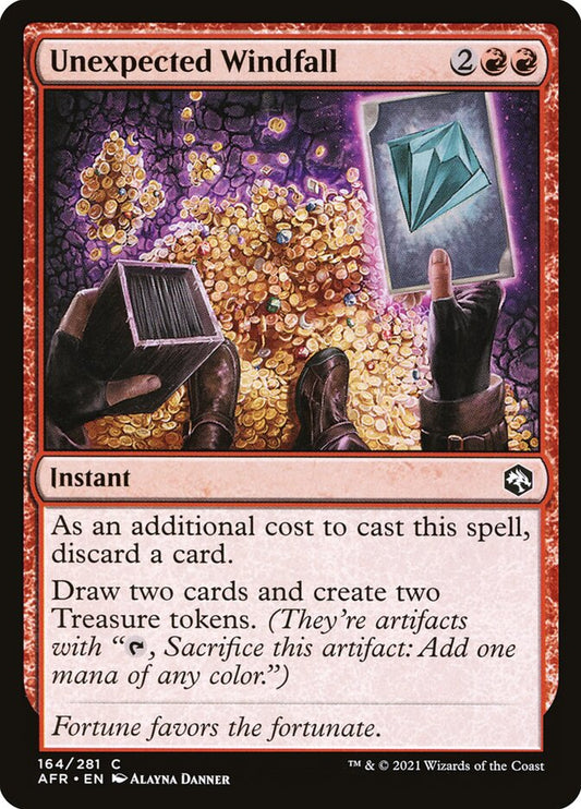 Unexpected Windfall - AFR 164