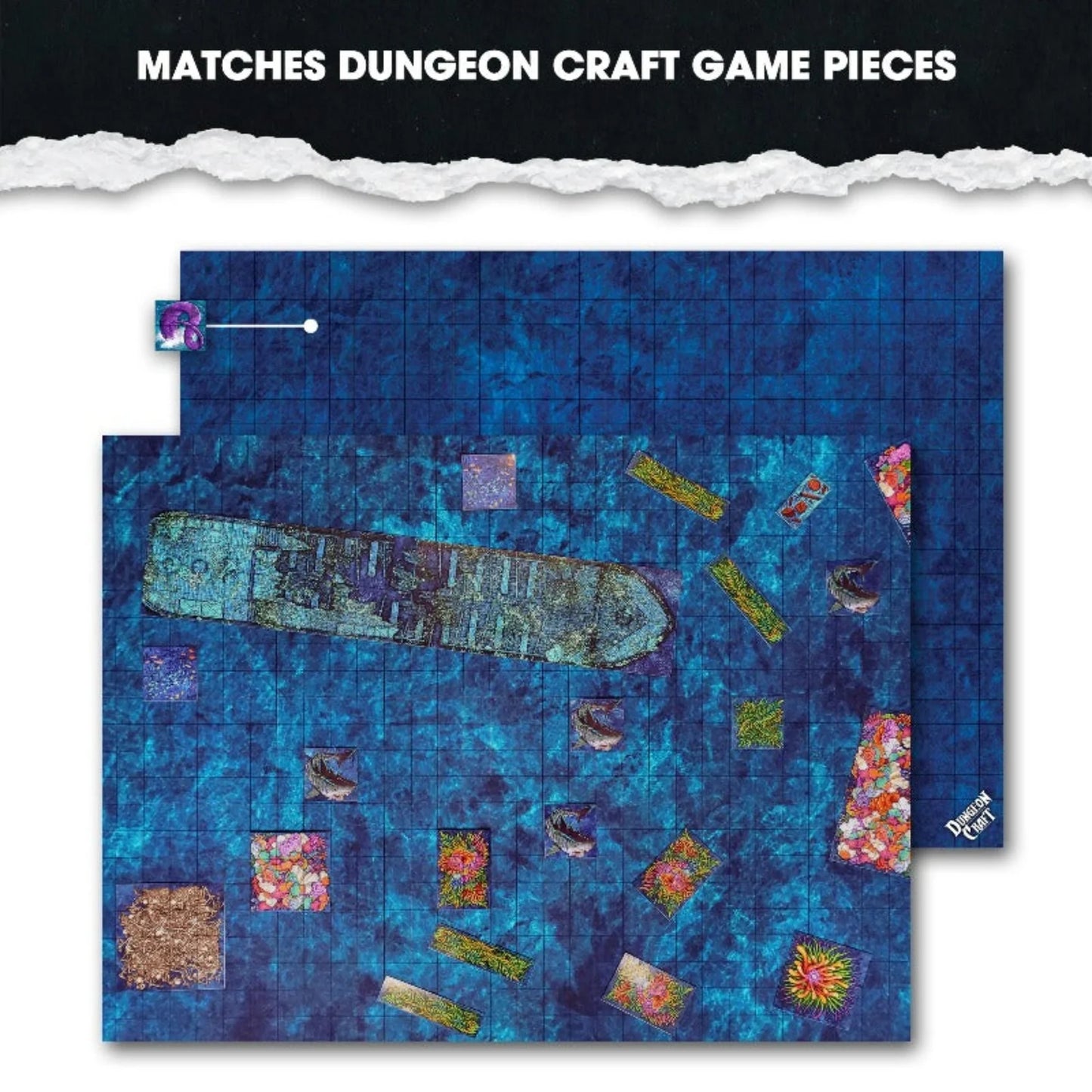 Dungeon Craft Battlemaps: Ocean Pack