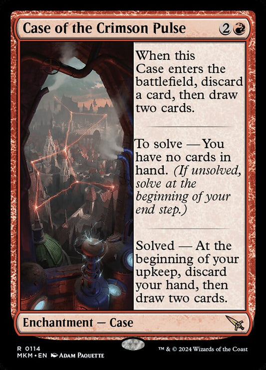 Case of the Crimson Pulse - MKM 114