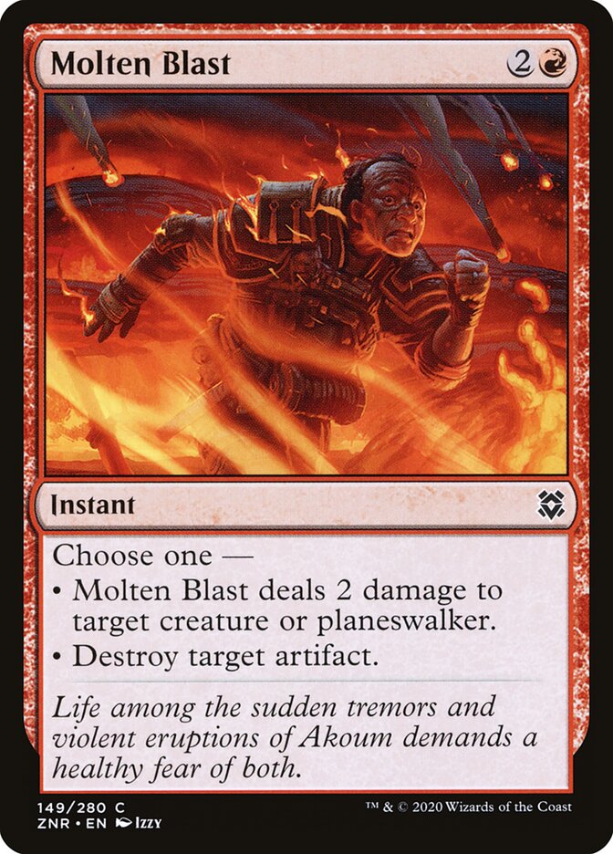 Molten Blast - Zendikar Rising 149