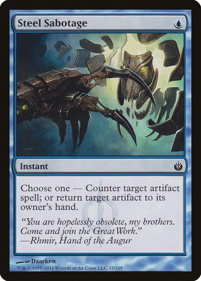 Steel Sabotage - Mirrodin Besieged 33