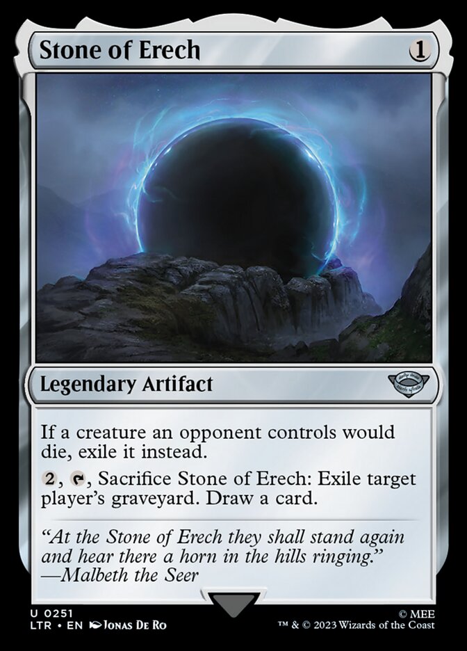 Stone of Erech - LTR 251  (Foil)
