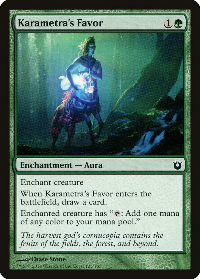 Karametra's Favor - Born of the Gods 125